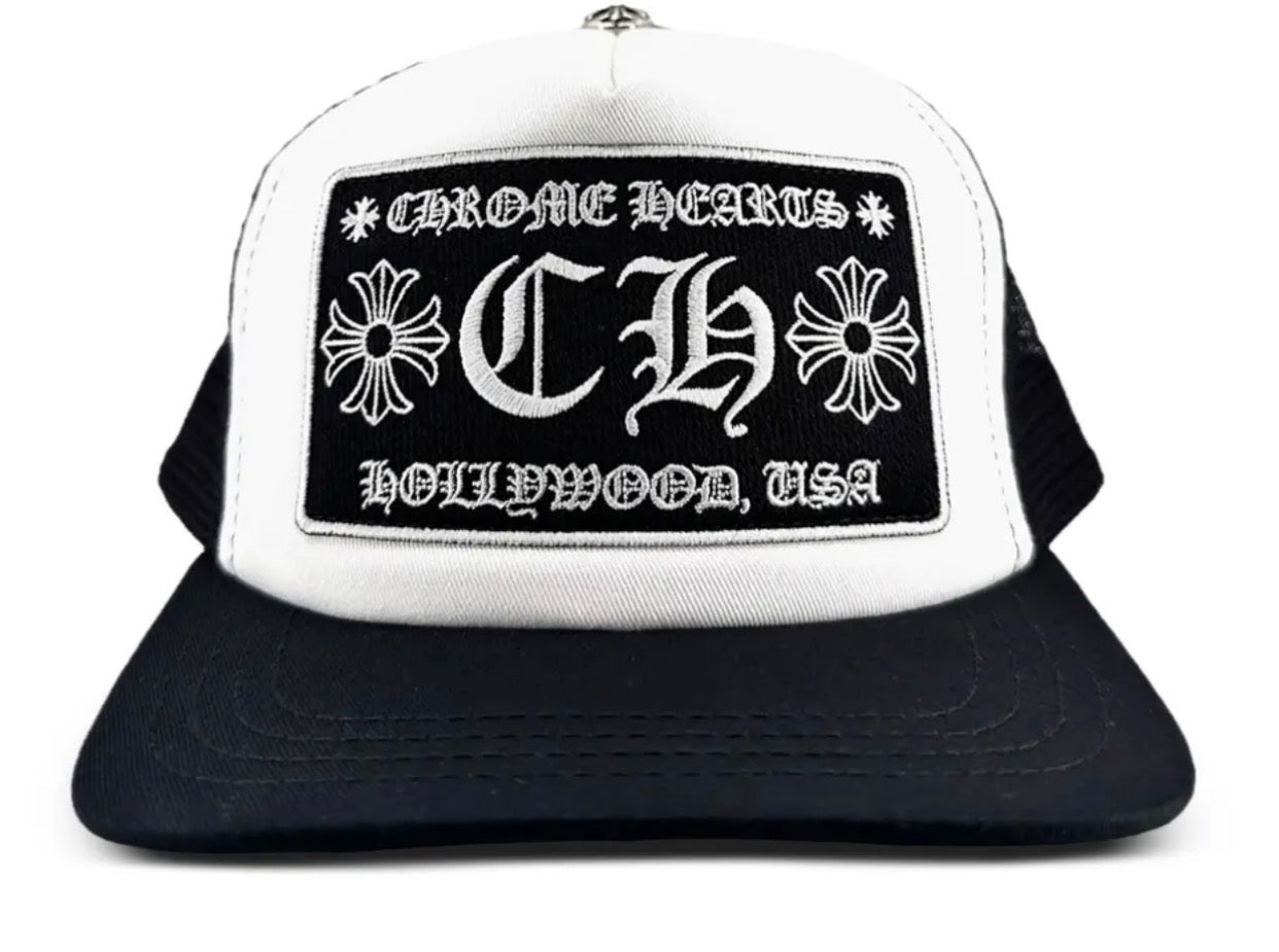 Chrom Hearts CH Hollywood Trucker Hat
