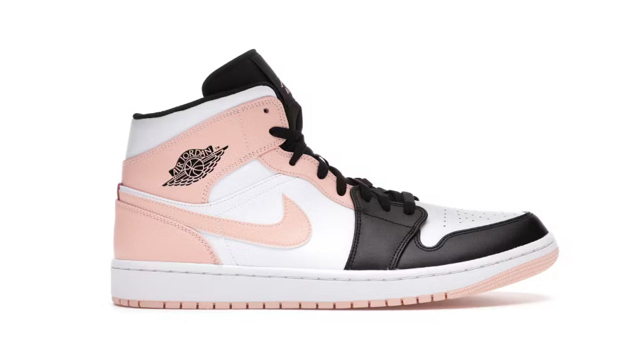 Jordan 1 Mid Arctic Orange Black Toe