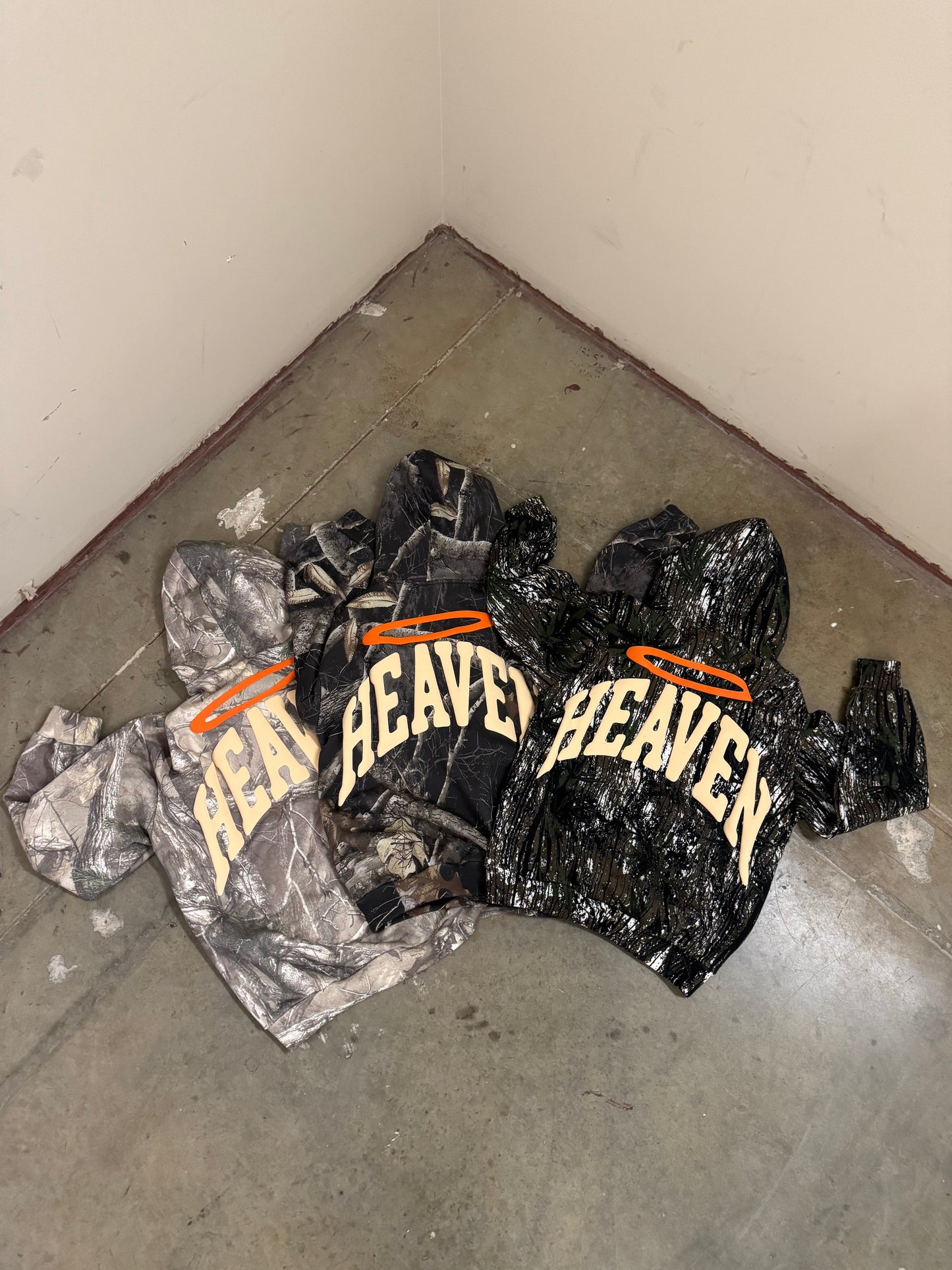 Heaven Arc Logo Hoodie “Dark Camo”