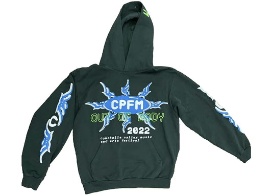 Cactus Plant Flea Market Coachella Weekend 2 Hoodie (Green)