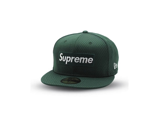 Supreme New Era Mesh Box Logo Cap Dark Green