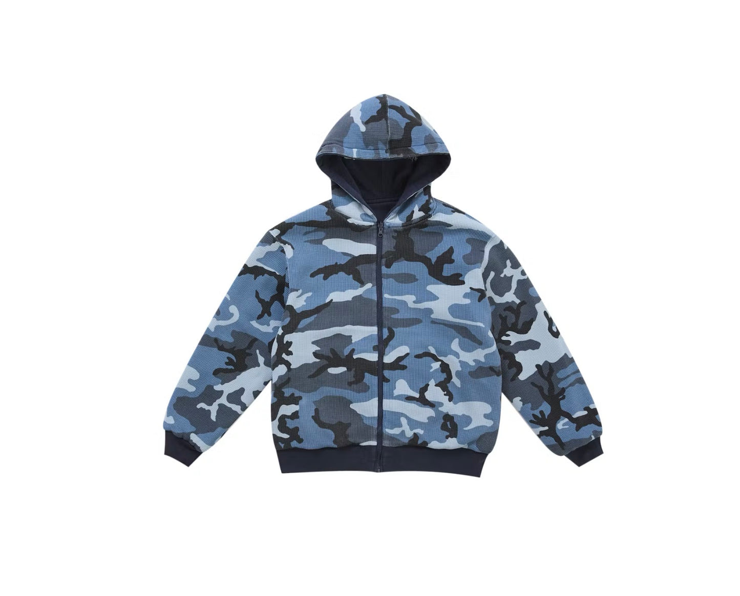 Supreme Reversible Work Zip Up Hooded Sweatshirt