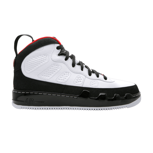Air Jordan Fusion 9 White Black Red