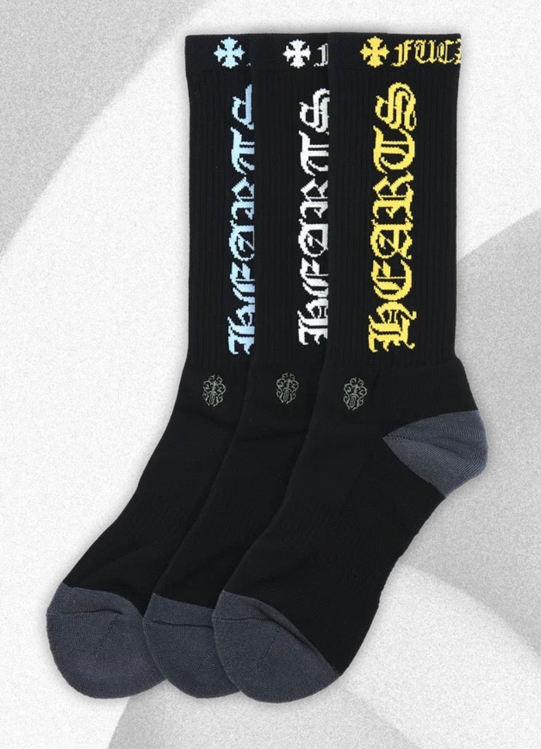Chrome Hearts CH Logo Socks