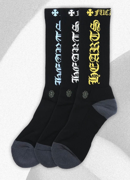 Chrome Hearts CH Logo Socks
