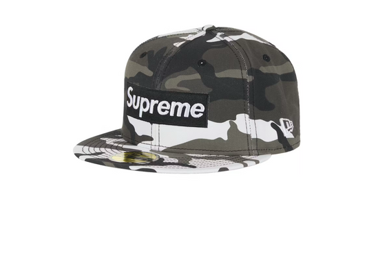 Supreme Shop Box Logo  New Era 59Fifty Fitted Hat (7/18 (Snow Camo)