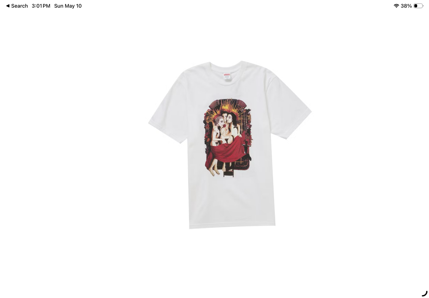 Supreme Jane’s Addiction Ritual Tee (White)
