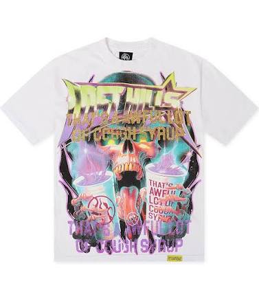 ALOCS x Lost Hills White/Gold Tee