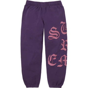 Supreme Cut Out SweatPant (Purple)