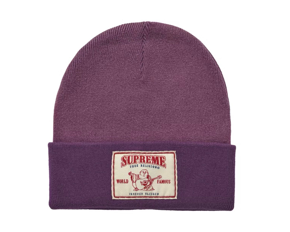 Supreme True Religion Beanie (Purple)
