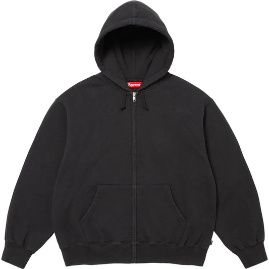 Supreme Cut Out Zip Up Hooded Sweatshirt (Black)