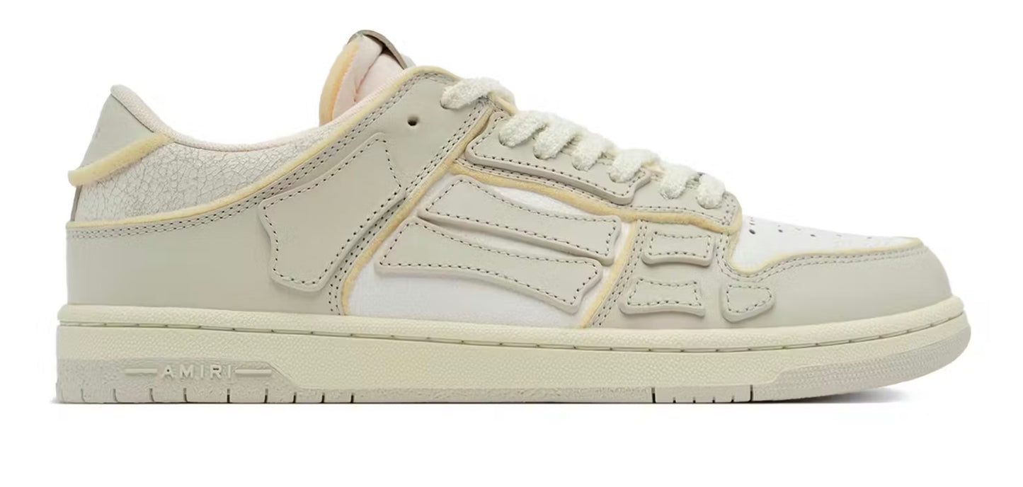 Amiri Skel Top Low Collegiate Birch White