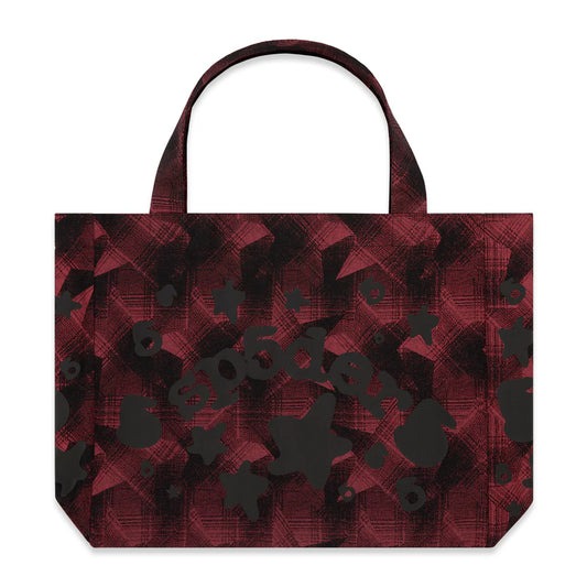 Sp5der Beluga Plaid Tote