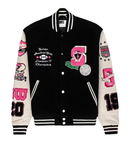 Sp5der Division 5 Varsity Jacket