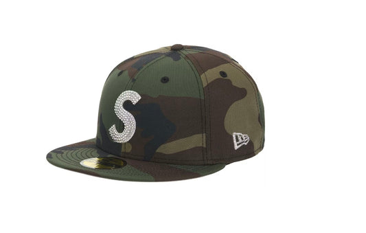 Supreme Swarovski S Logo New Era 59Fifty Fitted Hat