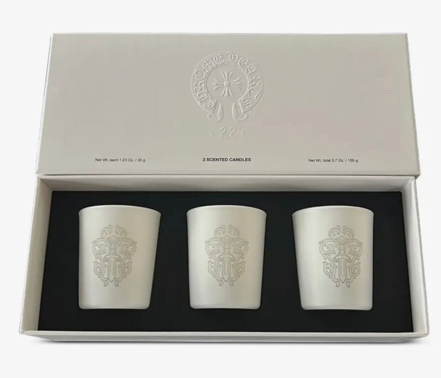 Chrome Hearts  +33 Candle Set