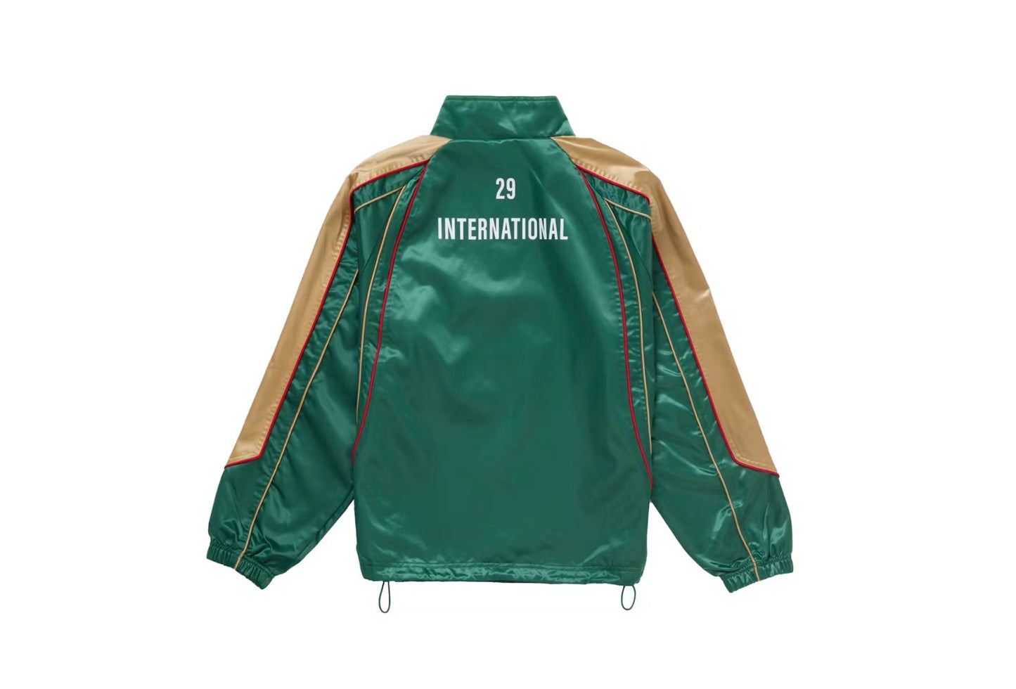 Supreme Satin Piping Pull Over Green