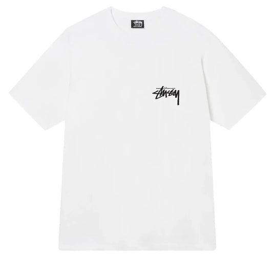 Stussy Fuzzy Dice Tee (White)