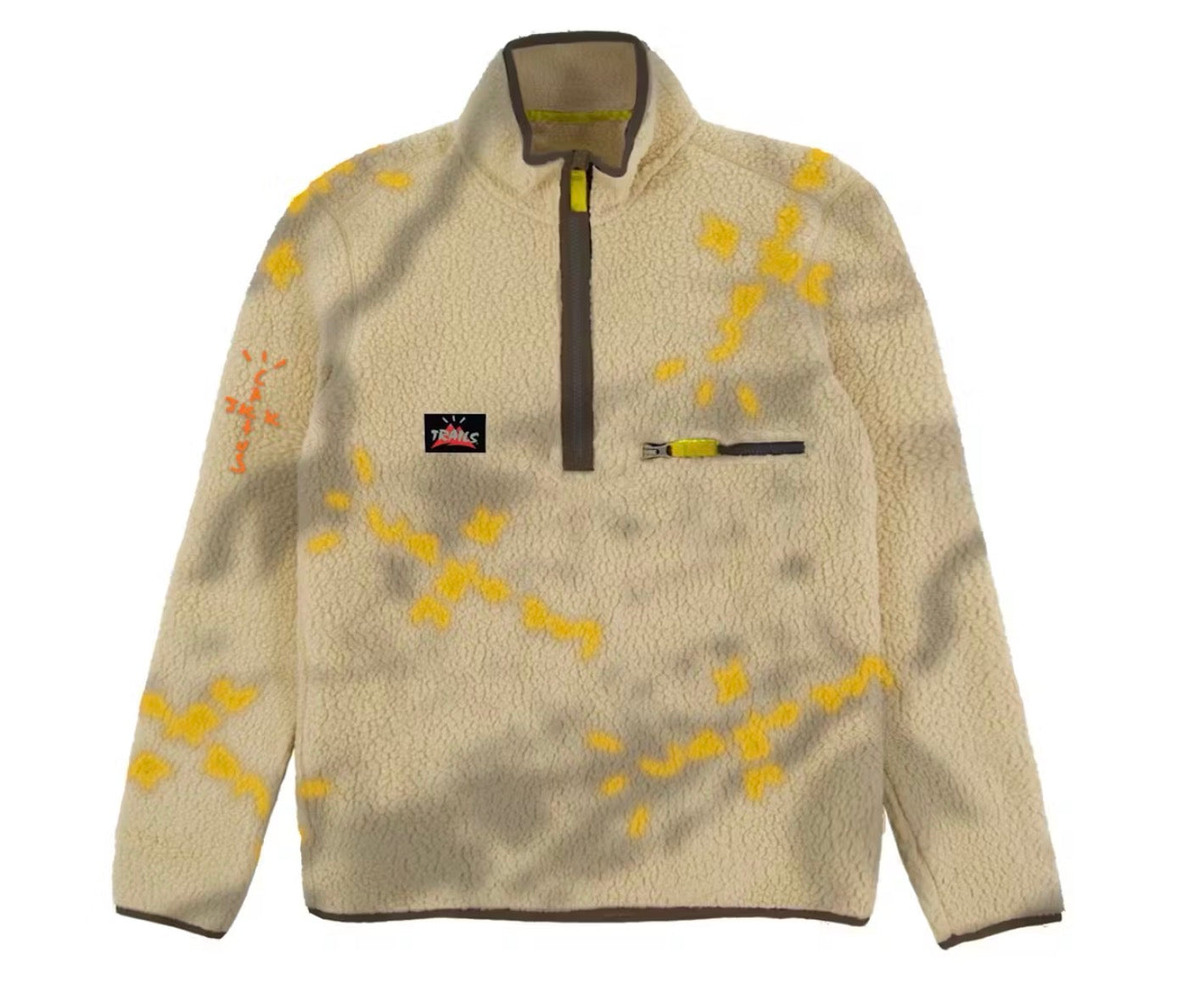 Travis Scott Cactus Jack Half Zip Sherpa Pull Over