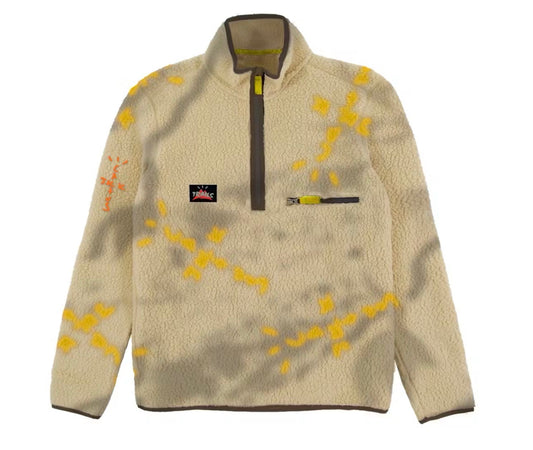 Travis Scott Cactus Jack Half Zip Sherpa Pull Over