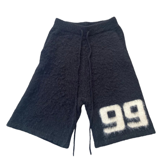 Brainwashed Mohair Shorts Black