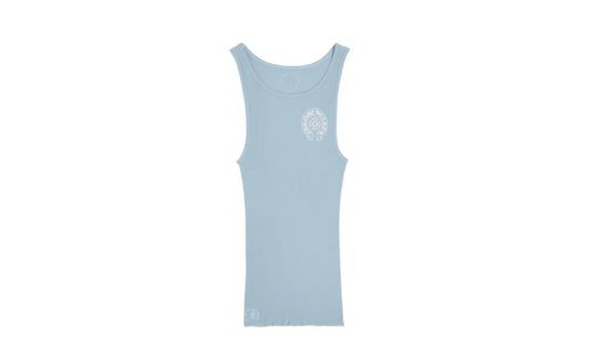 Chrome Hearts Baby Blue Rib Tank