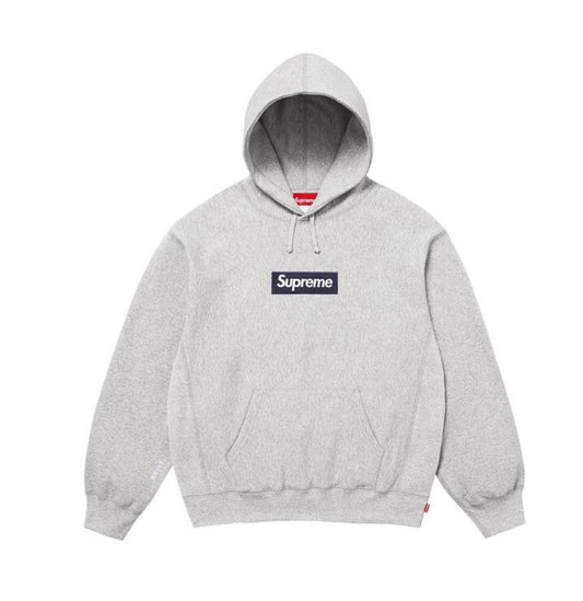 Supreme Box Logo Hooded Sweatshirt ‘Heather Grey’