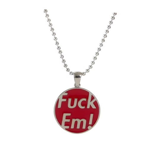 Supreme Jacob&Co Fuck Em Pendant
