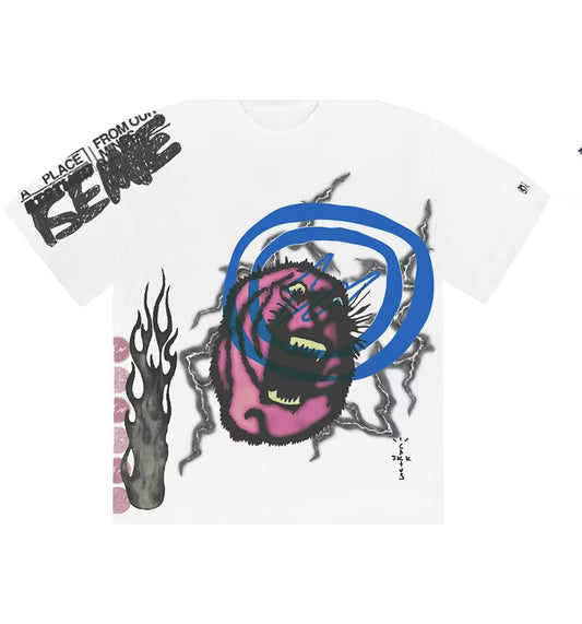 Travis  Scott Cactus Jack For Fragment Sunrise Tee