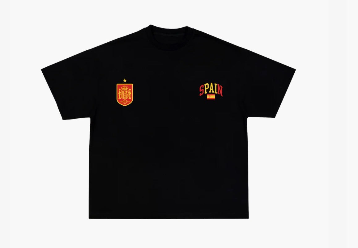 Heaven “Spain” T-Shirt (Black)