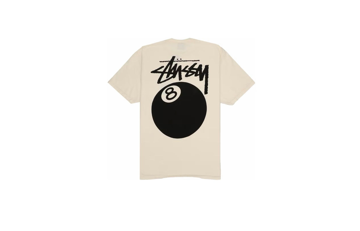 Stussy 8 Ball Pigment Dyed Tee Natural