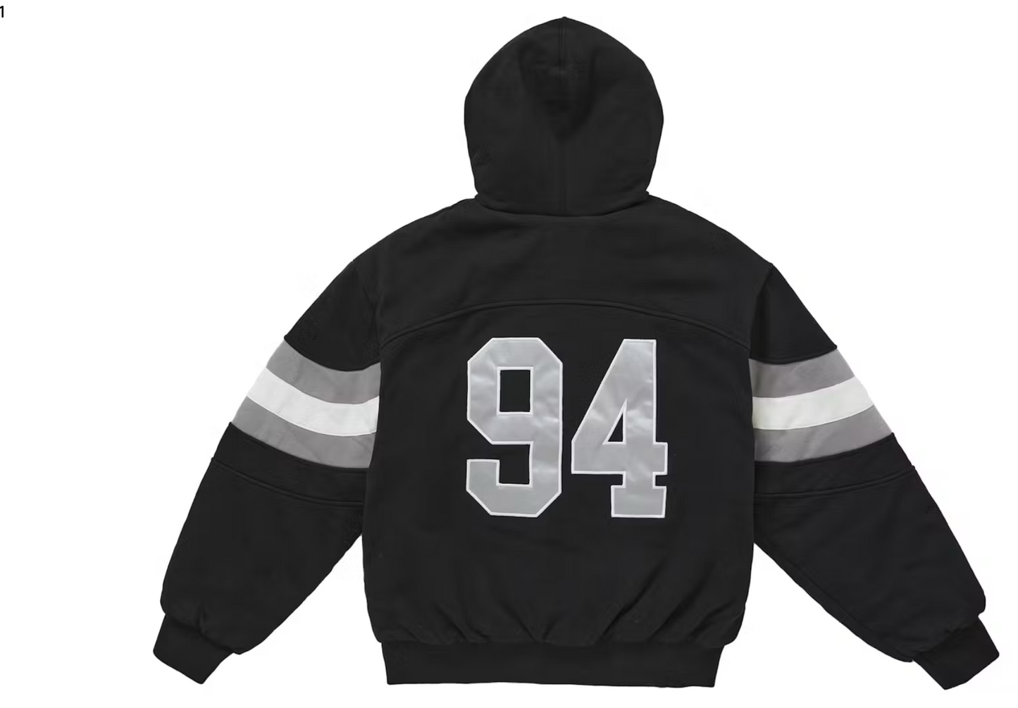 Supreme Filled Zip Up Hooded Sweatshirt
