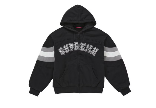 Supreme Filled Zip Up Hooded Sweatshirt