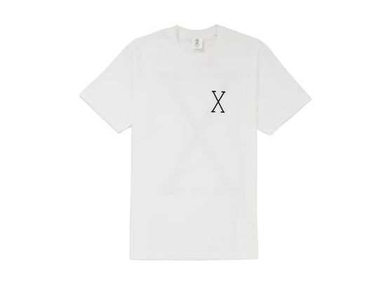 Supreme 40 Acres Malcom X Tee White