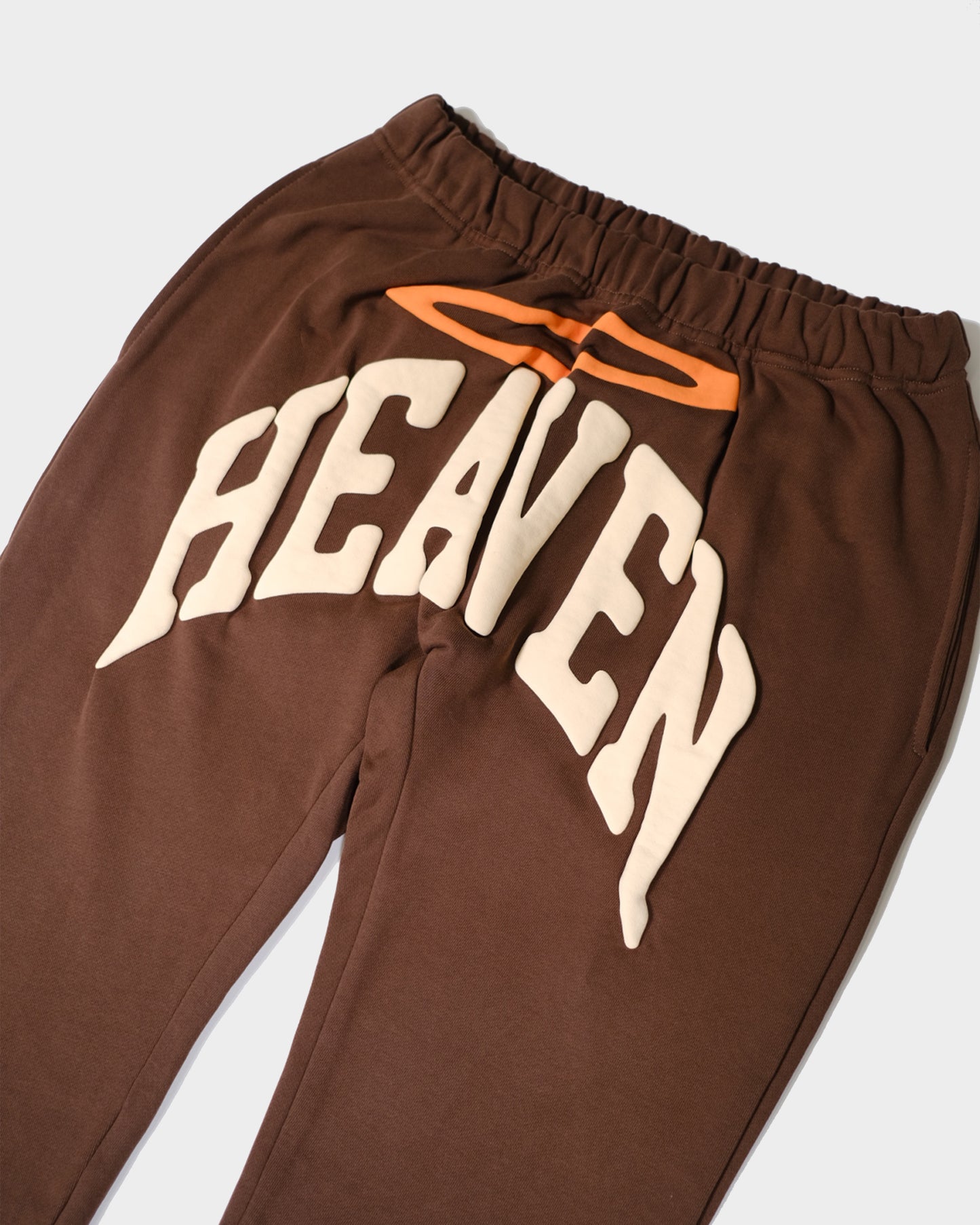 Heaven Flared Sweatpants (Brown)