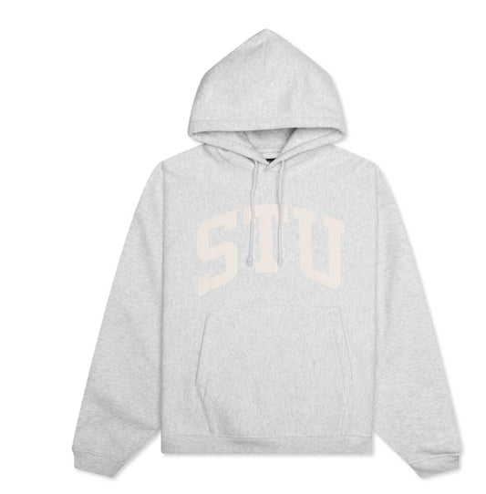 Stussy STU APPLIQUE HOOD ASH HEATHER