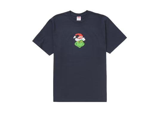 Supreme Grinch Tee Navy