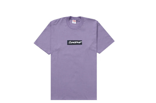 Supreme Futura Box Logo Tee Purple