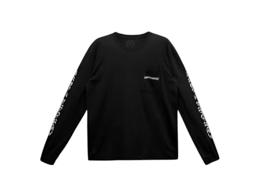 Chrome Hearts Scroll Logo Pocket L/S