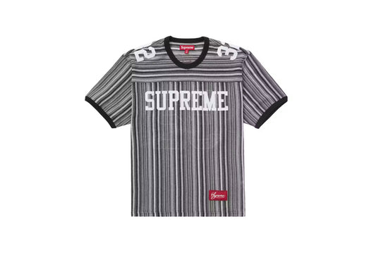 Supreme Open Knit Football Jersey Black