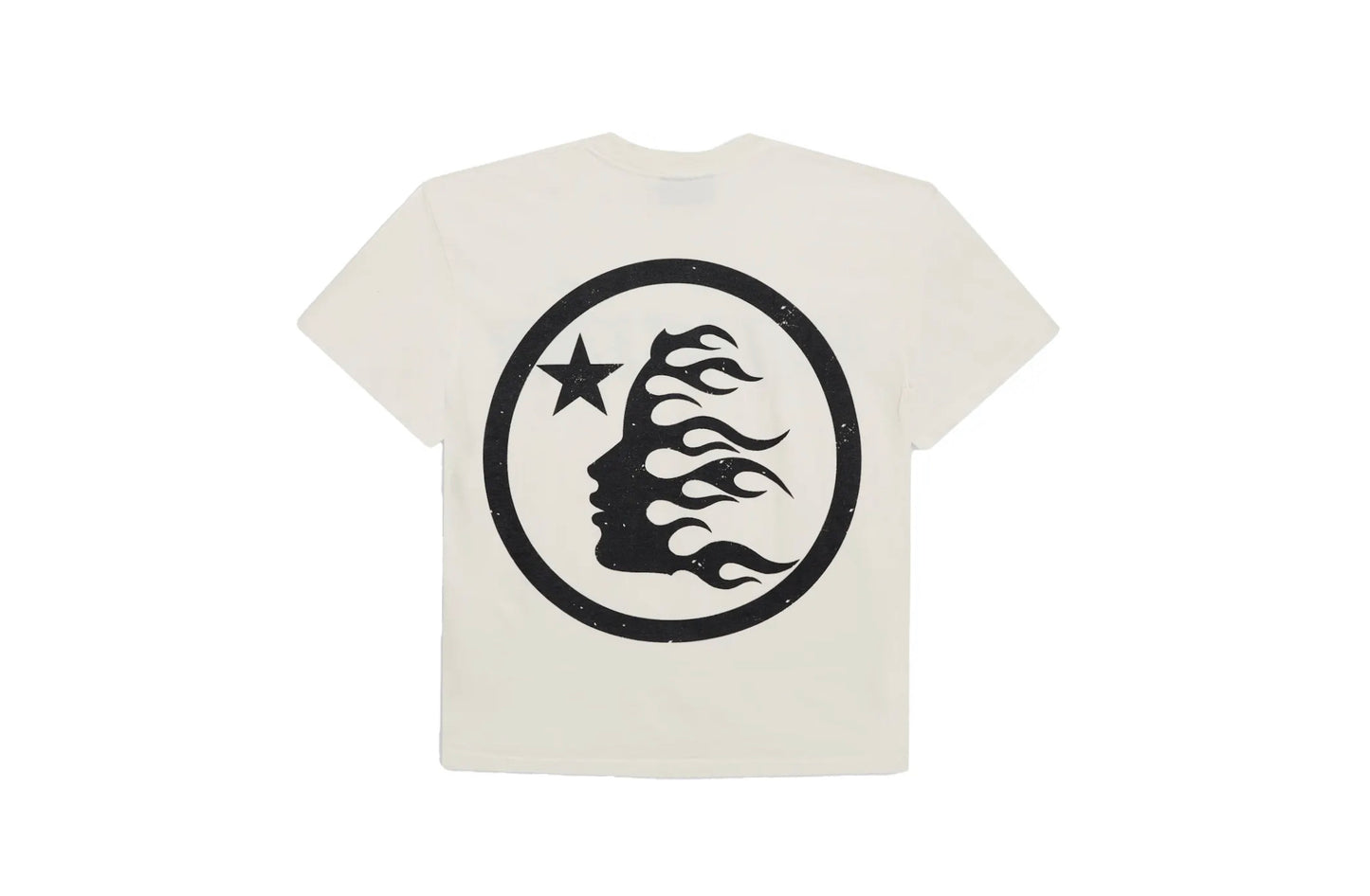 Hellstar Classic Tee White/Black (Regular Print)