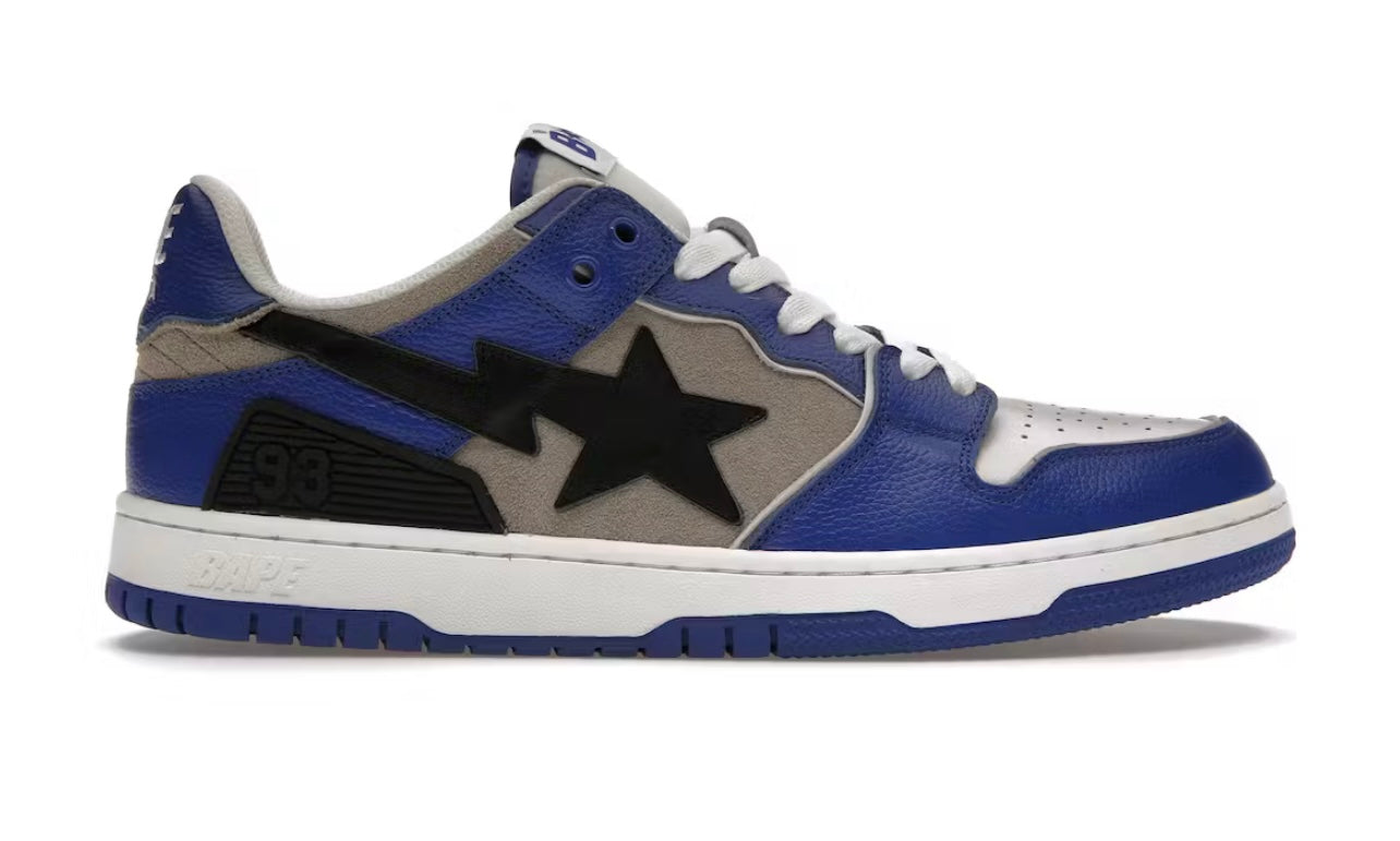 A Bathing Ape Bape SK8 Sta Blue Grey