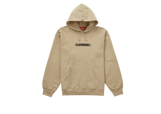 Supreme Motion Hoodie Tan