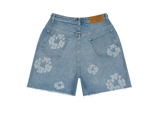 Denim Tears Laser Wreath Denim Short