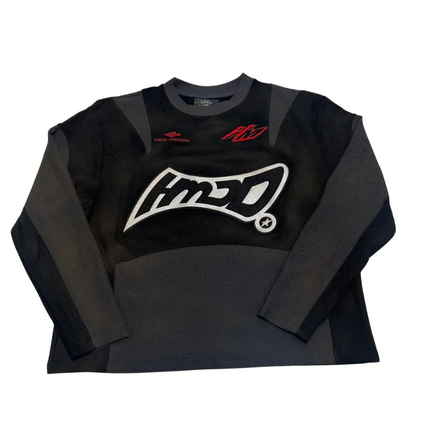 HAPPY MEMORIES DON'T DIE HMDD 'MOTEAUX' BLACK JERSEY