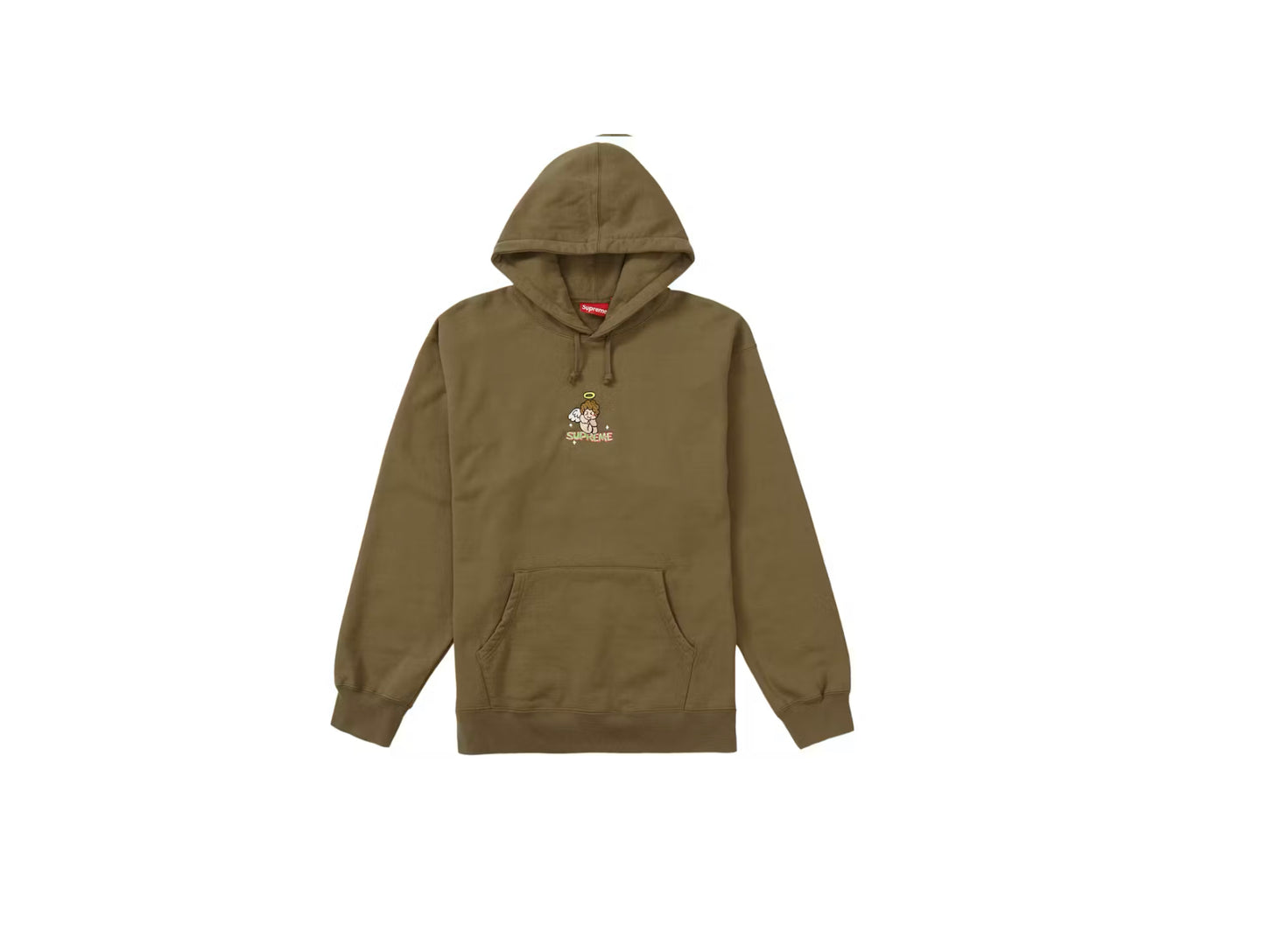 Supreme Angel Hoodie Brown