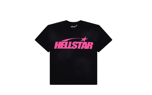Hellstar Classic Tee Black/Pink (Regular Print)