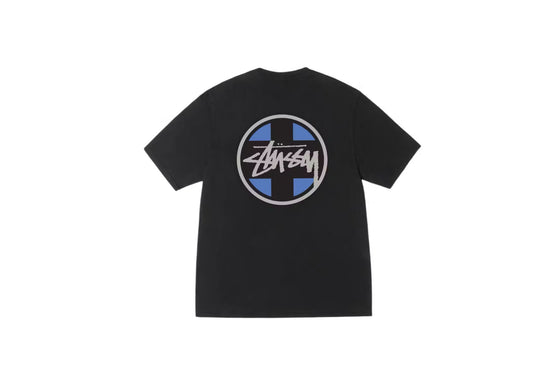 Stussy Cross Dot Tee Black