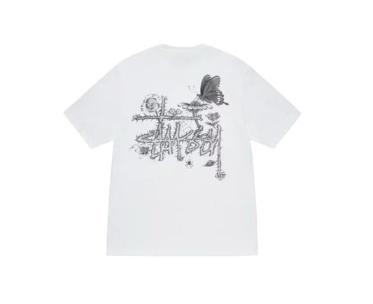Stussy In Bloom Tee White