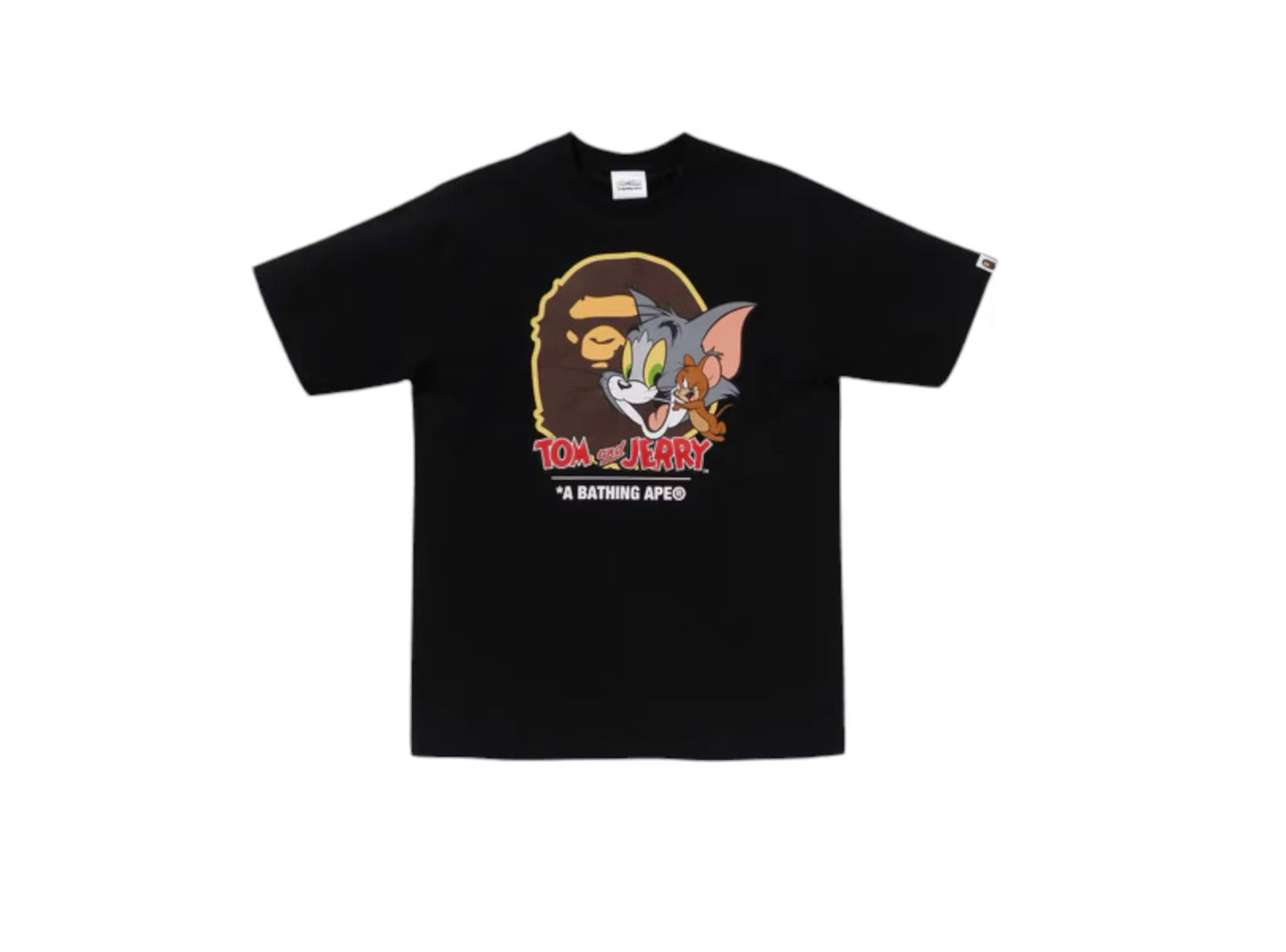 BAPE Tom and Jerry Tee Black